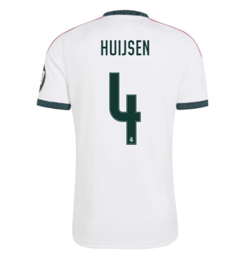 Real Madrid Dean Huijsen #4 Kotipaita 2026-27 Lyhythihainen Real Madrid Dean Huijsen #4 Kotipaita 2026-27 Lyhythihainen
